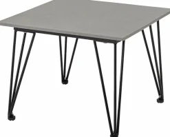 Table basse grise 55 x 55 cm Mundo - Bloomingville