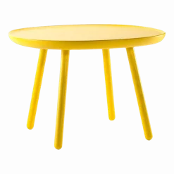 Table basse jaune 64 cm Naïve - Emko