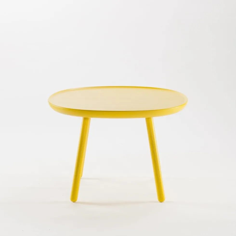 Table basse jaune 64 cm Naïve - Emko