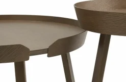 Table basse marron foncé 72 cm Around - Muuto