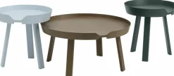 Table basse marron foncé 72 cm Around - Muuto