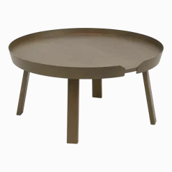 Table basse marron foncé 72 cm Around - Muuto
