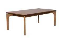 Table basse rectangulaire en bois d'hévéa 120x60x40cm Savone - Dutchbone