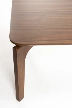 Table basse rectangulaire en bois d'hévéa 120x60x40cm Savone - Dutchbone
