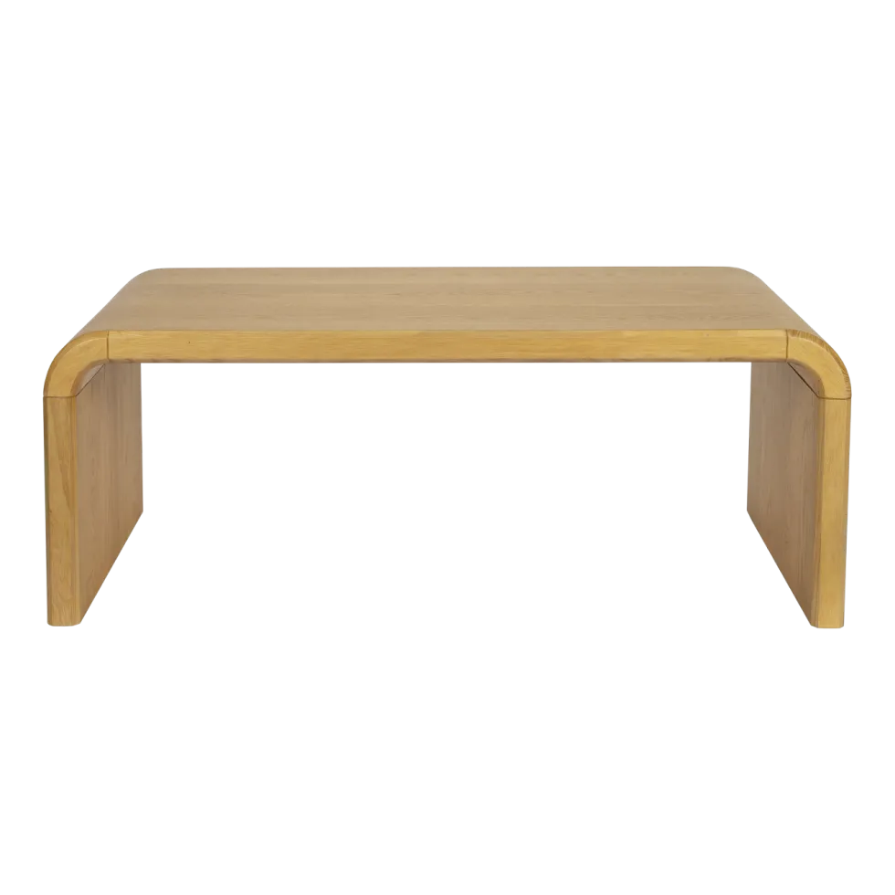 Table basse rectangulaire en chêne 120x60cm Brave - Zuiver