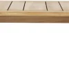 Table basse rectangulaire en teck 113x100cm Atmosfera - Gubi