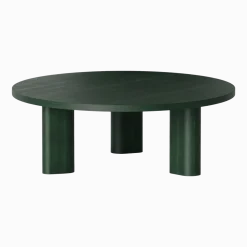Table basse ronde en chêne verte Galta Forte Round - Kann Design