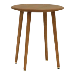 Table basse ronde en frêne foncé 55 cm Fox - 366 Concept
