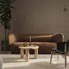 Table basse ronde en peuplier 65cm Post - Ferm living