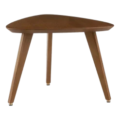 Table basse triangulaire en frêne foncé 38 cm Série 366 - 366 Concept