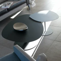 Table basse XL baby pink 80 cm Galet - Matière Grise