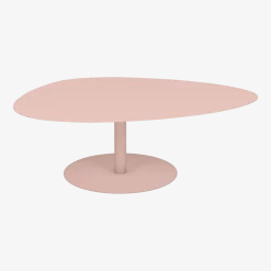 Table basse XL baby pink 80 cm Galet - Matière Grise