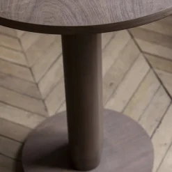 Table bistrot ronde avec pied central rond Galta - Kann Design