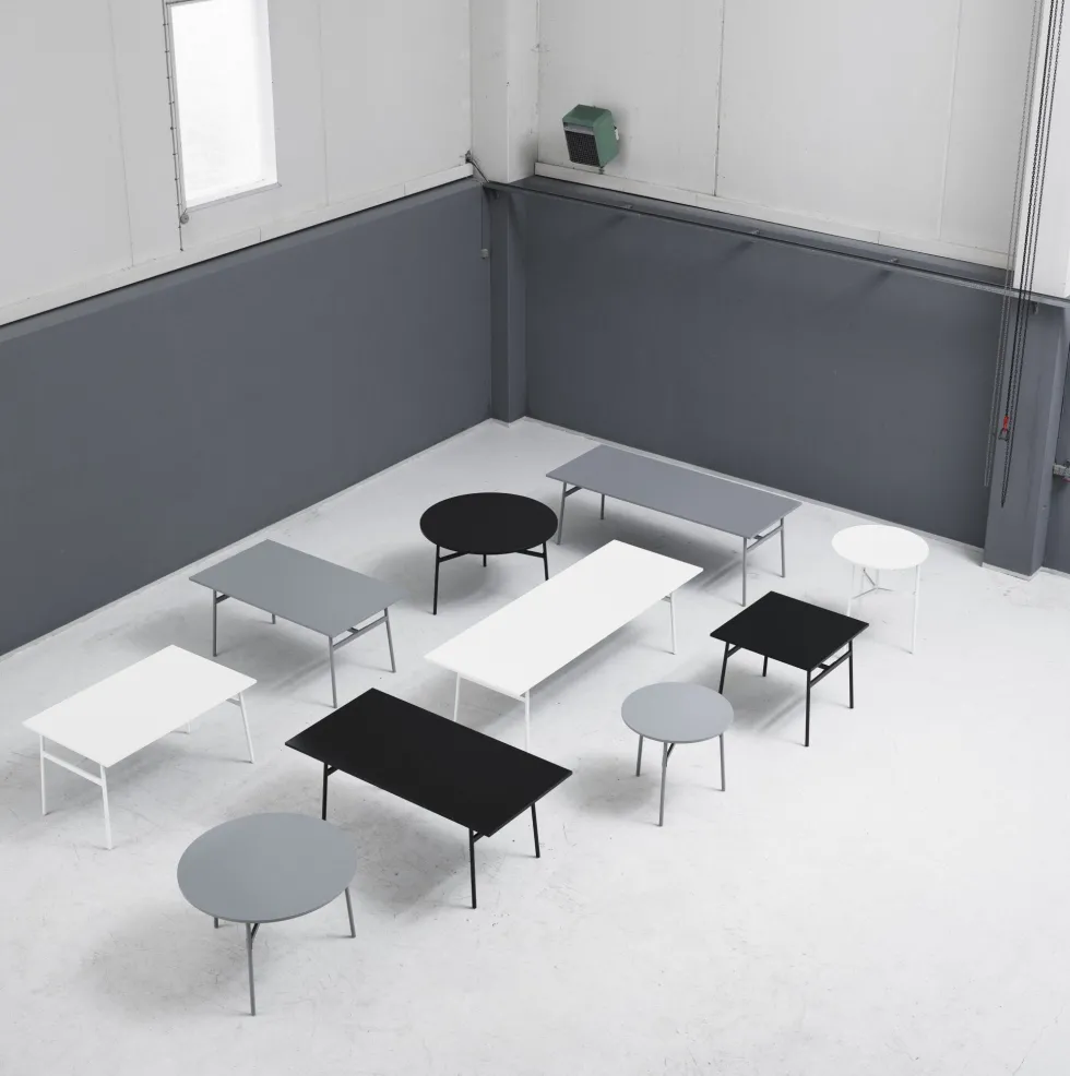 Table blanche 140x90 Union blanc - Normann Copenhagen