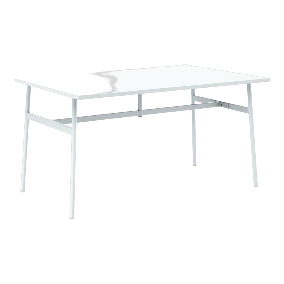Table blanche 140x90 Union blanc - Normann Copenhagen