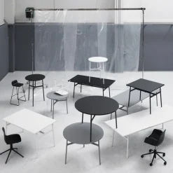 Table blanche 140x90 Union blanc - Normann Copenhagen
