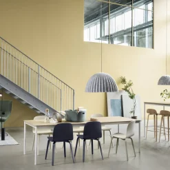 Table 190 cm blanche piétement noir Base - Muuto