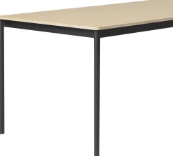 Table 250 cm chêne piétement noir Base - Muuto