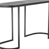 Table console Carter Mdf noir - Bloomingville