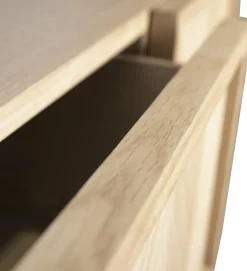 Table console en chêne naturel - Hübsch