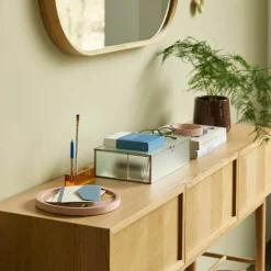 Table console en chêne naturel - Hübsch