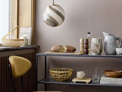 Table console June Black Stone - Bloomingville