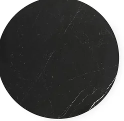 Table d'appoint bleue et plateau nero marquina 40 x 40 cm Dit - Normann Copenhagen