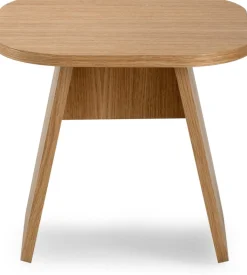 Table d'appoint carrée en bois de chêne huilé 40x40x35cm Momoko - EMKO