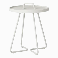 Table d'appoint 46,5 cm en aluminium blanc On-the-move - Cane-Line