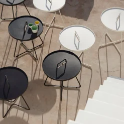 Table d'appoint 60 cm en aluminium taupe On-the-move - Cane-Line