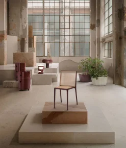 Table d'appoint design bordeaux 2 tiroirs Componibili Big - Kartell