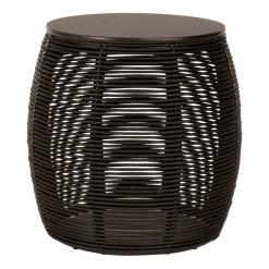 Table d'appoint d'extérieur D44 cm noir Ivo - Vincent Sheppard
