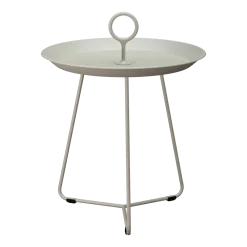 Table d'appoint d'extérieur en aluminium beige 45cm EYELET - Houe