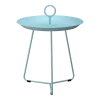 Table d'appoint d'extérieur en aluminium bleu givré 45cm EYELET - Houe