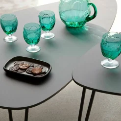 Table d'appoint d'extérieur en métal noir Rozy - Vincent Sheppard