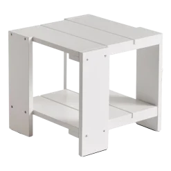 Table d'appoint d'extérieur en pin blanche Crate - Hay