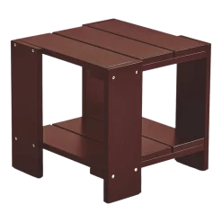 Table d'appoint d'extérieur en pin Iron red Crate - Hay