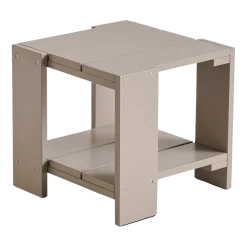 Table d'appoint d'extérieur en pin London fog Crate - Hay