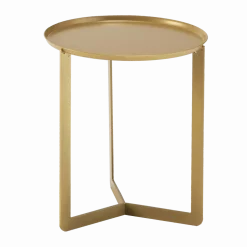 Table d'appoint dorée 40 cm Round 1 - Meme Design