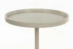 Table d'appoint en acier beige 46x56cm Jason - Zuiver