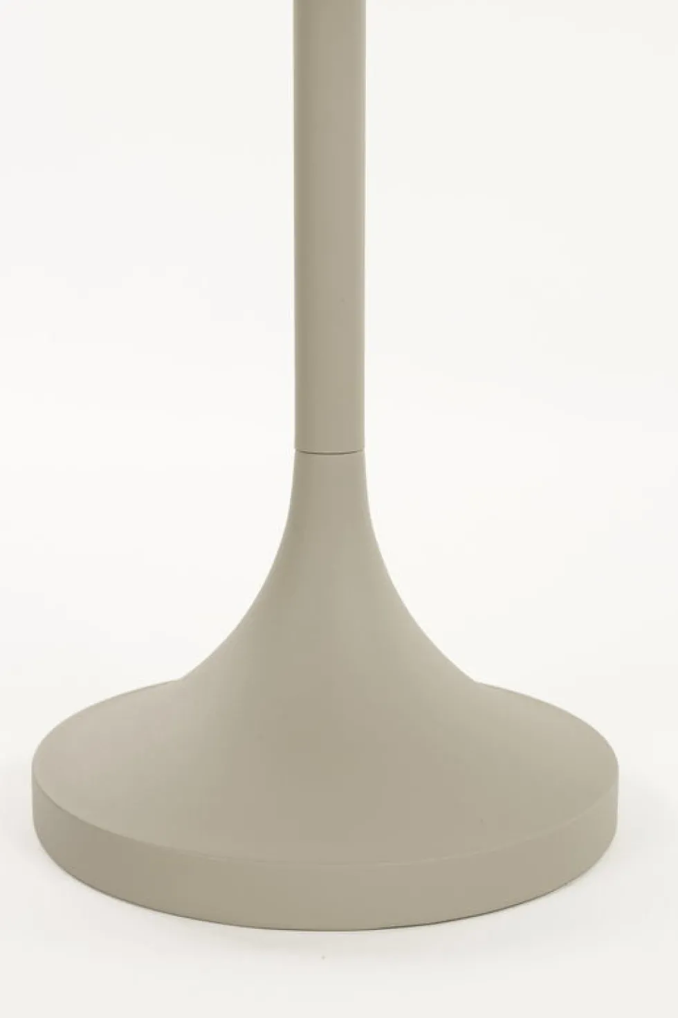 Table d'appoint en acier beige 46x56cm Jason - Zuiver
