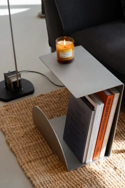 Table d'appoint en acier inoxydable 28x35cm 1.0 - Koge Design