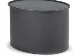 Table d'appoint en acier noire - Serax