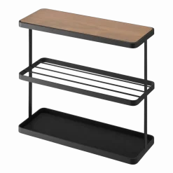 Table d'appoint en acier noir - Yamazaki