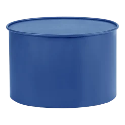 Table d'appoint en acier poudré bleu 56x43,5x37cm Valérie - Serax