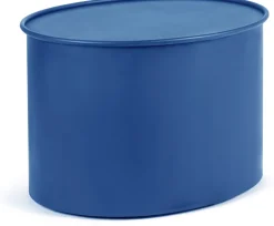 Table d'appoint en acier poudré bleu 56x43,5x37cm Valérie - Serax