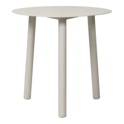 Table d'appoint en aluminium thermolaqué dune blanche 45cm Lilo - Vincent Sheppard
