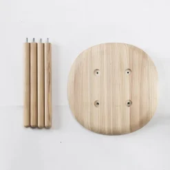Table d'appoint en bois 64 cm Naïve - Emko