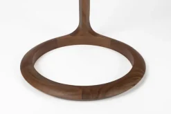 Table d'appoint en bois d'acacia et mabre 41x45x55cm Doppio - Zuiver