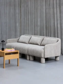Table d'appoint en bois de chêne naturel 50x51x45cm Forma - Hübsch